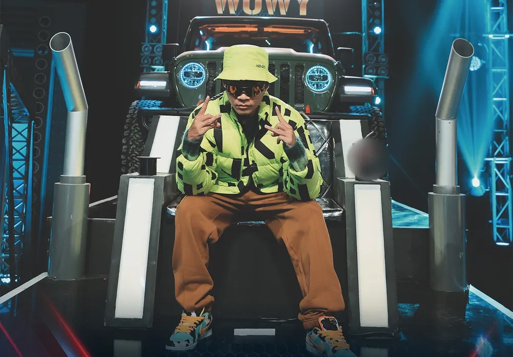 Wowy là HLV gắn bó với Rap Việt suốt 2 mùa đầy thành công. Ảnh: NSX