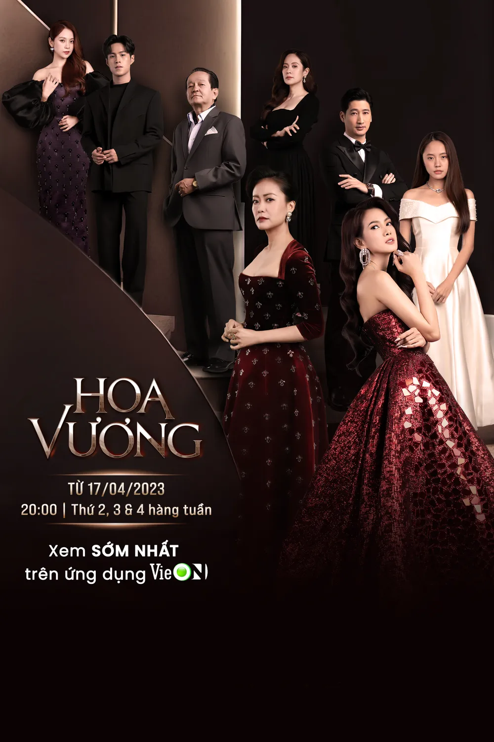 Poster "Hoa vương". Ảnh: NSX Poster "Hoa vương". Ảnh: NSX