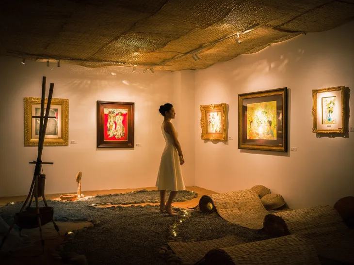 Một góc của Triển lãm &quot;Sự sống&quot;. Ảnh: BTC