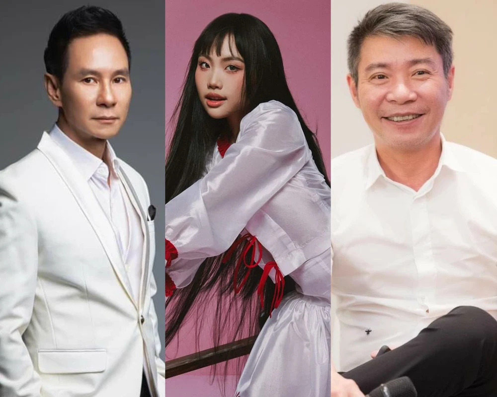 Từ trái sang: Lý Hải, Phương Mỹ Chi và NSND Công Lý. Ảnh: FBNV