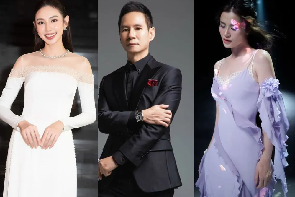 Từ trái sang: Hoa hậu Thùy Tiên, lý Hải và Đông Nhi. Ảnh: FBNV Từ trái sang: Hoa hậu Thùy Tiên, lý Hải và Đông Nhi. Ảnh: FBNV