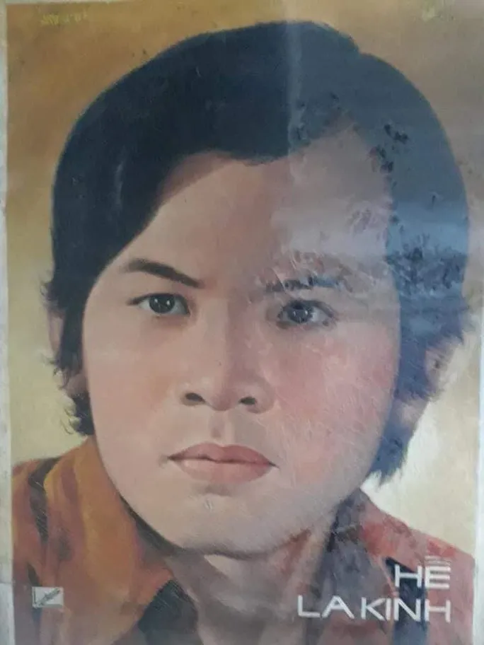 Nghệ sĩ La Kính thời trẻ