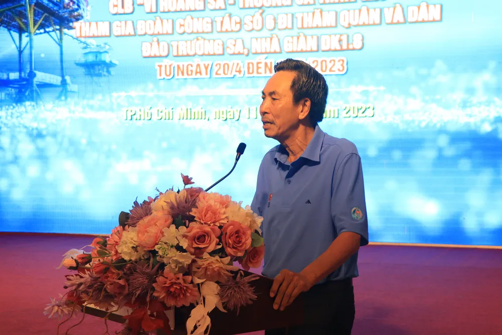 Ông Đỗ Thanh Dũng, Tổng GĐ Công ty TNHH SXTM Thanh Dũng chia sẻ tại buổi tổng kết