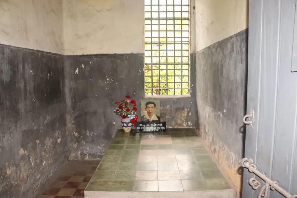 Căn phòng giam tổ chức lễ truy điệu của đồng chí Trần Phú.