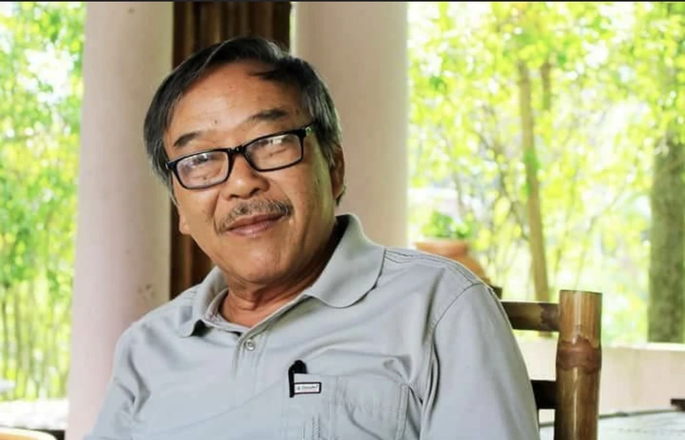 Nhạc sĩ, nhà thơ Đynh Trầm Ca bị xuất huyết não lần 3 khiến ông bị nhũn não. Ảnh: FBNV