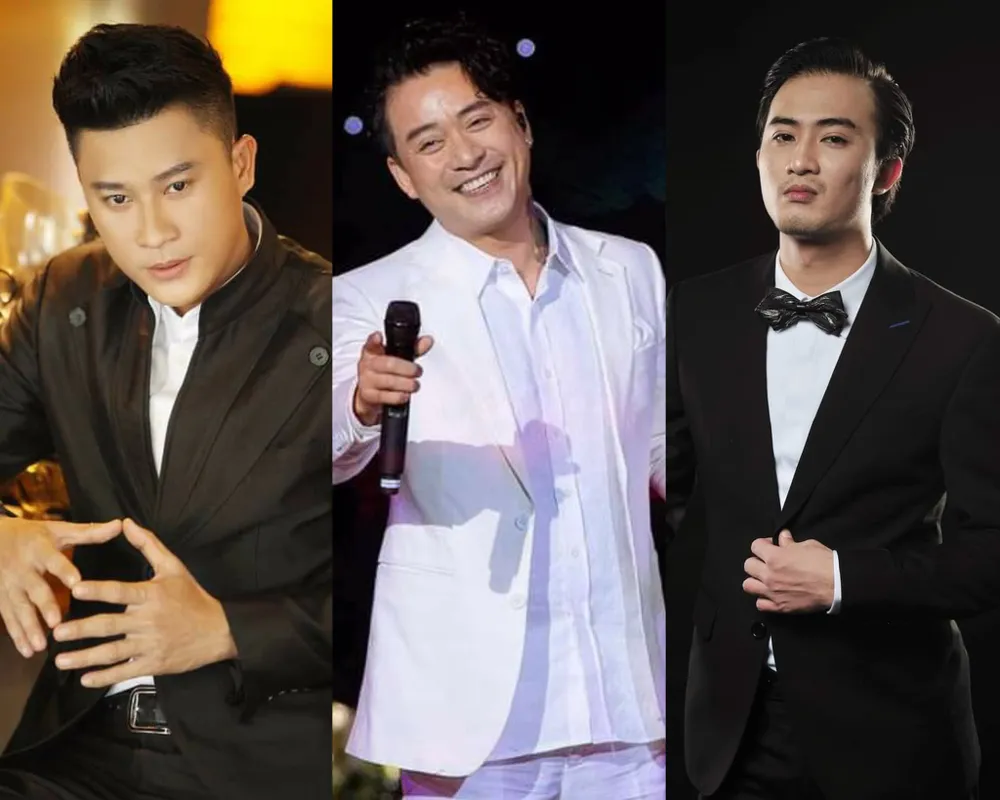 Từ trái sang: Diễn viên, ca sĩ Đông Dương, ca sĩ Tuấn Hưng và Doãn Quốc Đam. Ảnh: FBNV Từ trái sang: Diễn viên, ca sĩ Đông Dương, ca sĩ Tuấn Hưng và Doãn Quốc Đam. Ảnh: FBNV