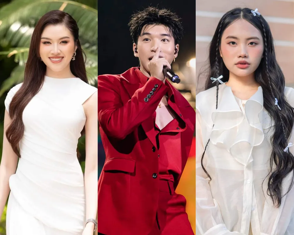 Từ trái sang: Thanh Thanh Huyền, HIEUTHUHAI và Phương Mỹ Chi. Ảnh: FBNV