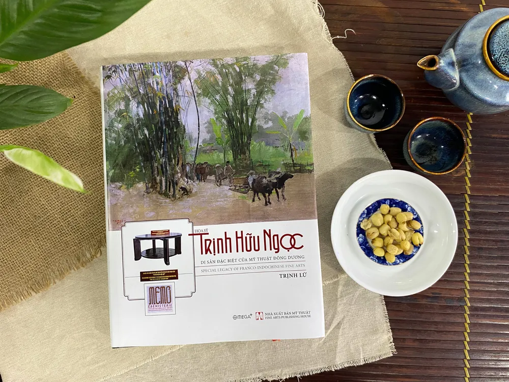 Tác phẩm “Họa sỹ Trịnh Hữu Ngọc – Di sản đặc biệt của Mỹ thuật Đông Dương” (tác giả: Trịnh Lữ). Ảnh: NXB Tác phẩm “Họa sỹ Trịnh Hữu Ngọc – Di sản đặc biệt của Mỹ thuật Đông Dương” (tác giả: Trịnh Lữ). Ảnh: NXB