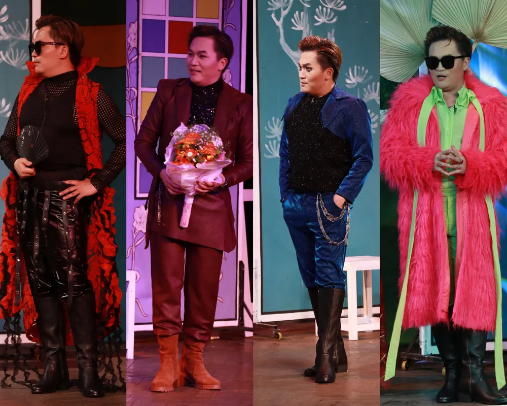 Đại Nghĩa đầy &quot;Sắc màu&quot; trong những bộ trang phục nổi bật.