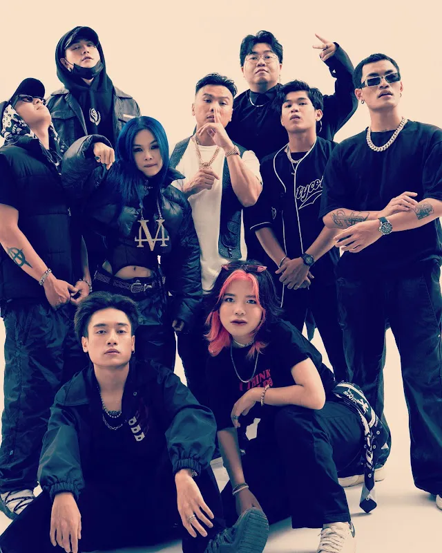 Thái VG cùng các chiến binh của mình tại Rap Việt mùa 3 Thái VG cùng các chiến binh của mình tại Rap Việt mùa 3