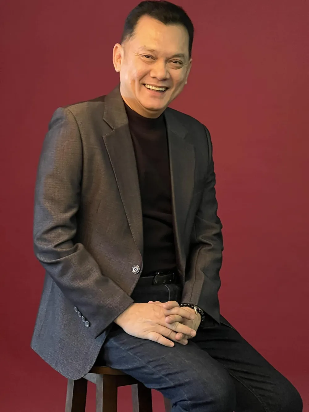 NSƯT Hữu Châu tiếp tục đồng hành cùng Thành Lộc tại &quot;ngôi nhà mới&quot;. Ảnh: FBNV