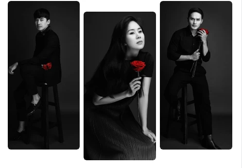 Lương Thế Thành, Lan Phương và Trường Thịnh. Ảnh: Fanpage sân khấu Thiên Đăng