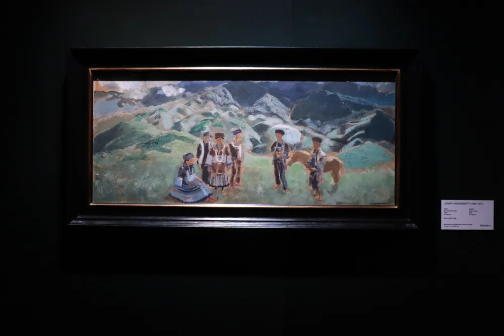 Bức tranh Sapa của hoạ sĩ Joseph Inguimberty.