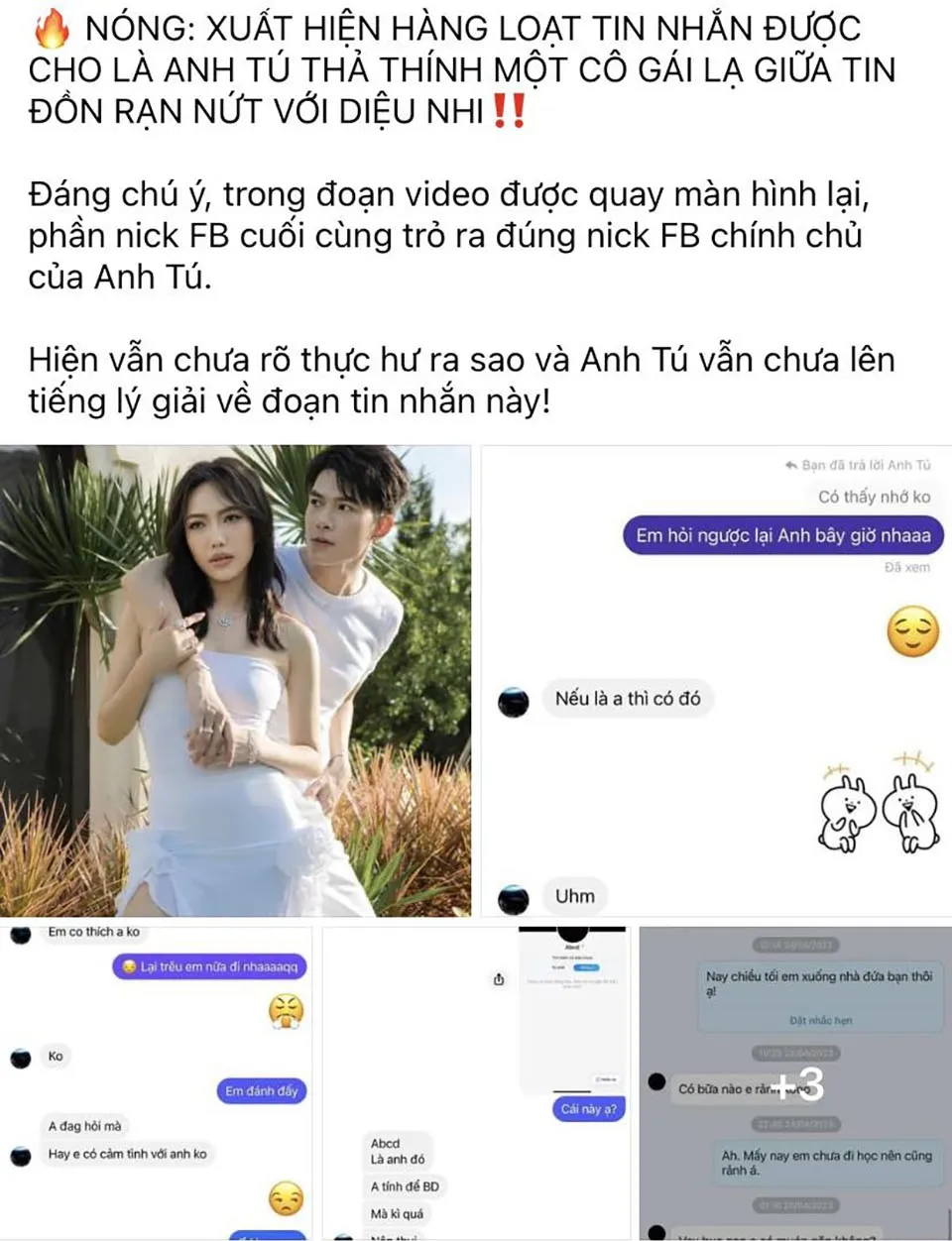 Bài đăng trên một diễn đàn bàn luận về showbiz. Ảnh: Chụp màn hình Bài đăng trên một diễn đàn bàn luận về showbiz. Ảnh: Chụp màn hình