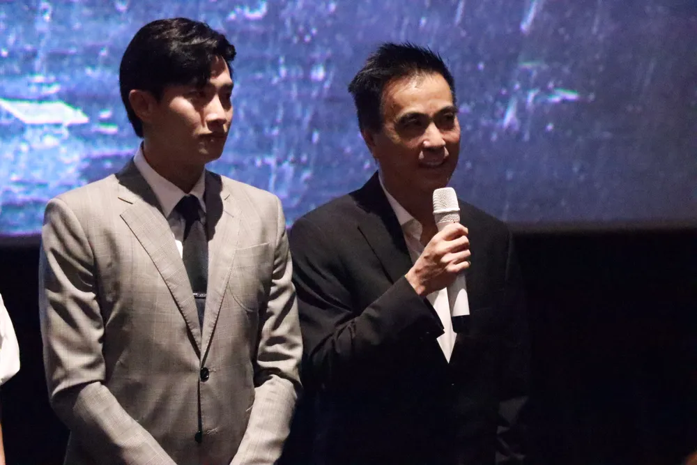 Đạo diễn Dan Trần chia sẻ tại buổi gặp gỡ báo chí. Ảnh: VĂN HÀ Đạo diễn Dan Trần chia sẻ tại buổi gặp gỡ báo chí. Ảnh: VĂN HÀ