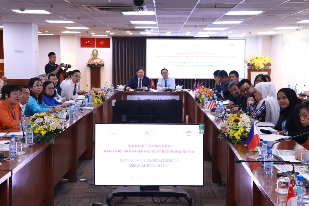 Toàn cảnh Hội nghị Ban chấp hành Hiệp hội Xuất bản Đông Nam Á (ASEAN Book Publishers Association - ABPA). Ảnh: VĂN HÀ hoi-nghi-ban-chap-hanh-hiep-hoi-xuat-ban-dong-nam-a.JPG