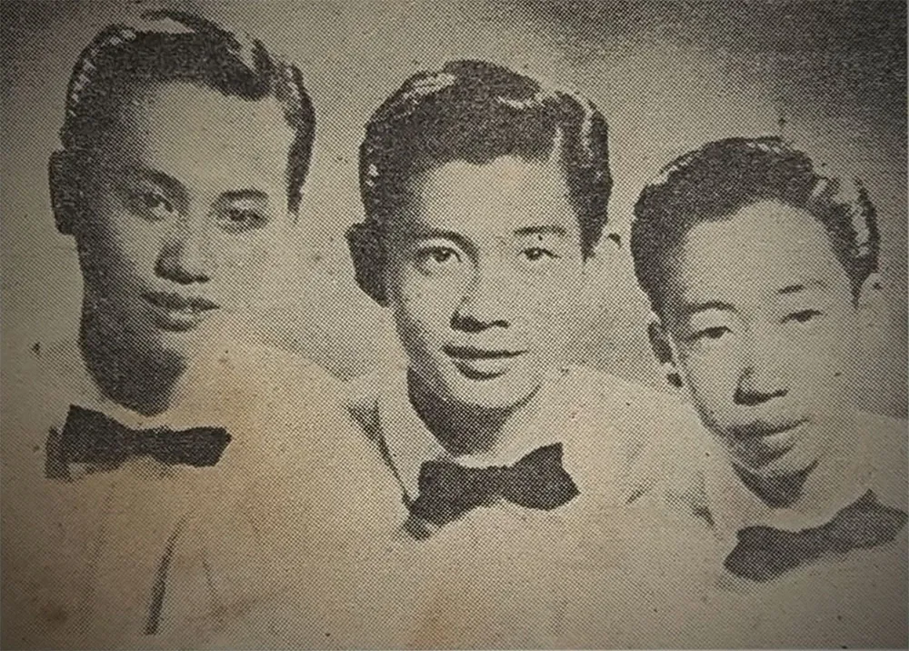 Tam ca Lam Phương, Vân Hùng và Tùng Lâm. Ảnh: Nhạc xưa tung-lam1.jpg