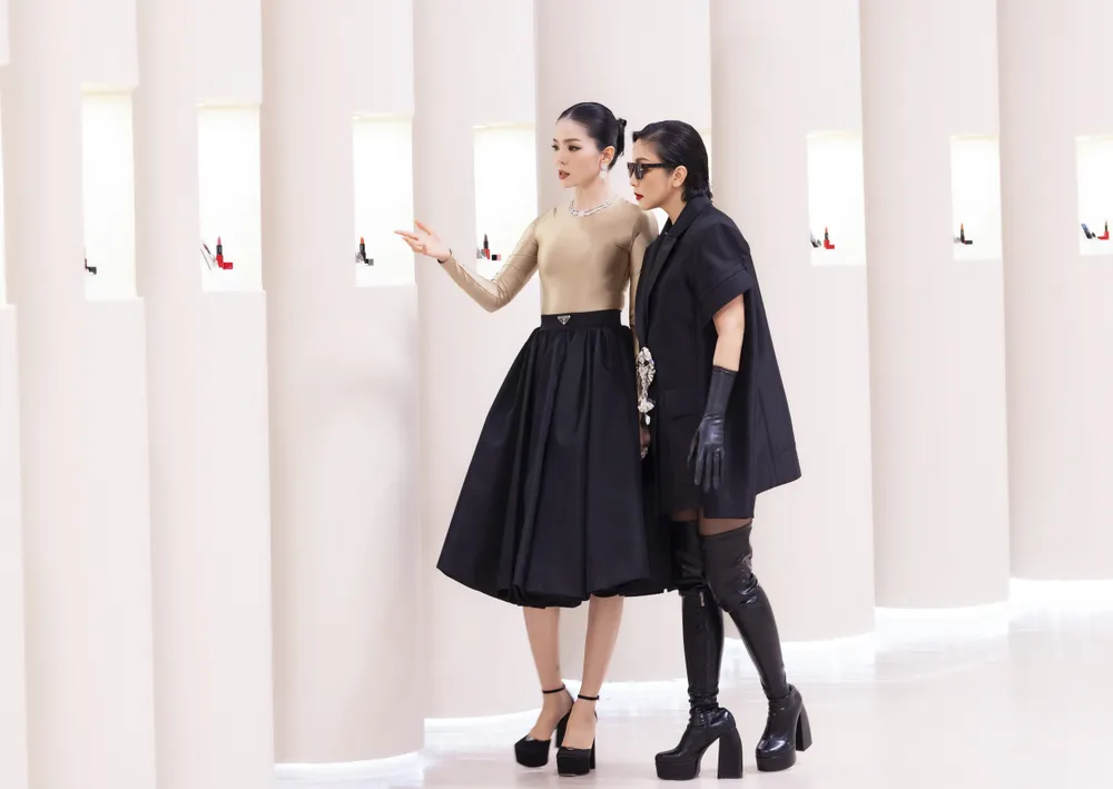 Mỹ Linh hội ngộ "đàn em" Lệ Quyên my-linh-le-quyen.JPG