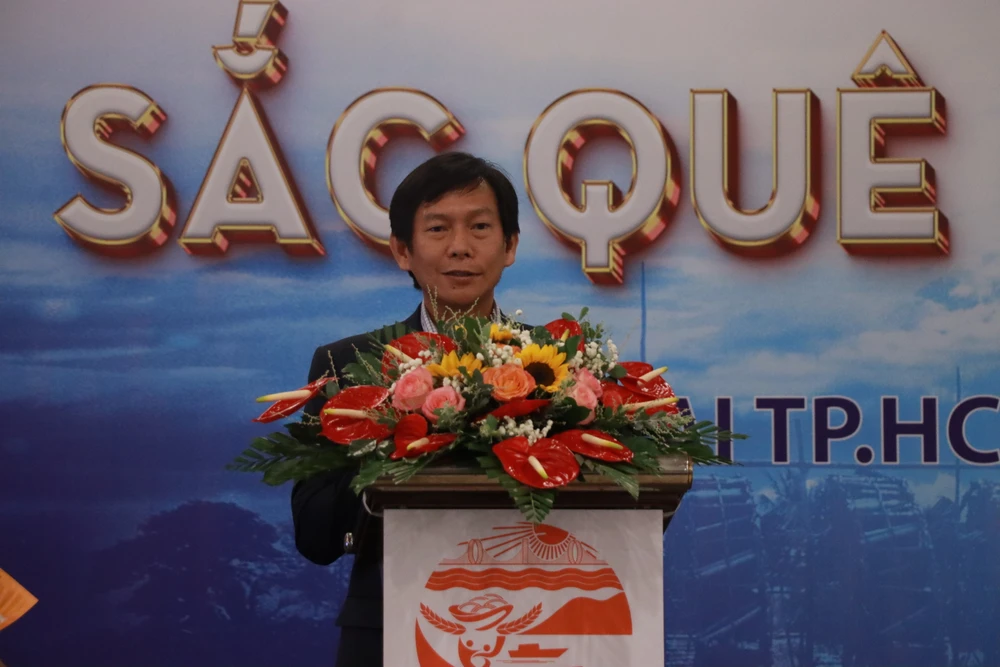 Ông Nguyễn Văn Bình, Chủ nhiệm CLB Doanh nhân Quảng Ngãi tại TP.HCM. Ảnh: VĂN HÀ nguyen-van-binh.JPG