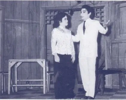 Thành Được và Út Bạch Lan trong vở "Nửa đời hương phấn" nua-doi-huong-phan.jpg