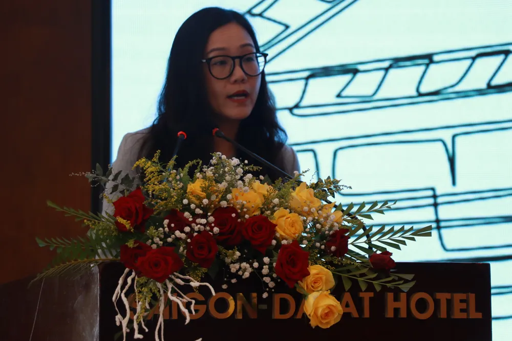 Bà Trần Hải Vân, Phó Cục trưởng Cục Hợp tác quốc tế, Bộ VH,TT&DL. Ảnh: VĂN HÀ Quỹ điện ảnh