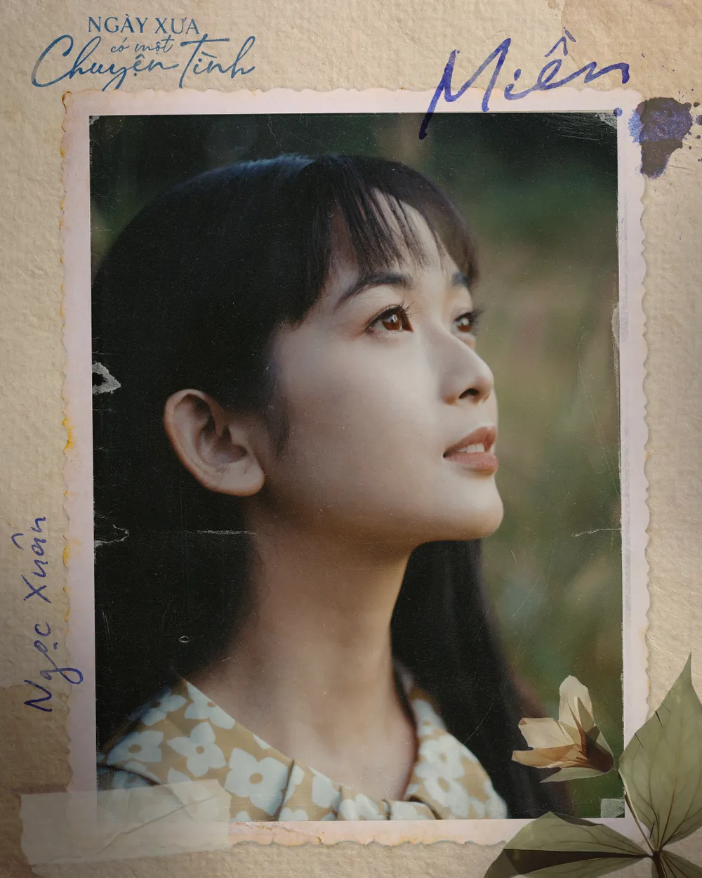Ngọc Xuân, sinh năm 1999, đảm nhận vai Miền, cô gái duyên dáng, mang nét đẹp tự nhiên với đôi mắt ẩn chứa nhiều cảm xúc. ngay-xua-co-mot-chuyen-tinh1.jpg