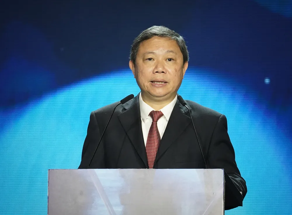 Ông Dương Anh Đức, Phó chủ tịch UBND TP.HCM phát biểu tại chương trình duong-anh-duc.jpg