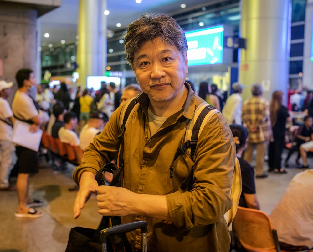 Đạo diễn Koreeda Hirokazu được xem bảo vật điện ảnh Nhật Bản. Ảnh: HIFF Liên hoan phim