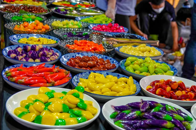 Lễ hội bánh dân gian Nam Bộ tại công viên bờ sông Sài Gòn. Ảnh: Tư liệu le-hoi-banh-dan-gian-nam-bo.jpg