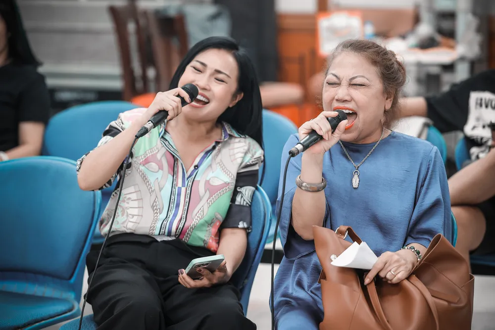 Dù chỉ mới tập luyện nhưng Phương Thanh và SiuBlack đã cháy hết mình. phuong-thanh3.jpg