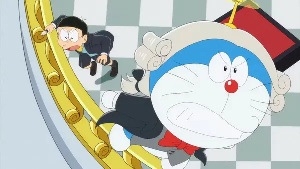 "Các bộ phim Doraemon đều chiếu vào dịp đầu hè, được nhiều phụ huynh và nhà trường lựa chọn cho con em giải trí nên doanh thu sẽ cao hơn các bộ phim hoạt hình khác" – phía Box Office Vietnam nhận định. doraemon-nobita-va-ban-giao-huong-dia-cau.jpg