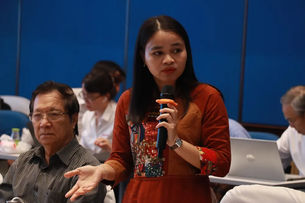 Thạc sĩ Nguyễn Thị Ngọc Vui, giảng viên Trường ĐH KHXH &NV- Đại học Quốc gia TP.HCM toa-dam-ve-gia-dinh.JPG