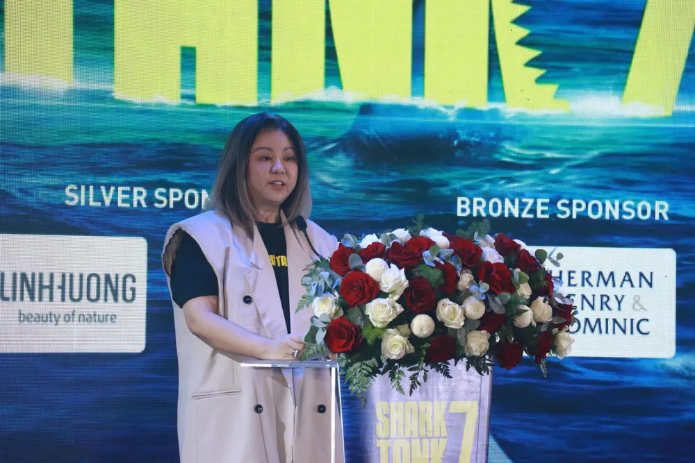 Bà Lê Hạnh cho biết Shark Tank Việt Nam sẽ có nhiều điểm mới trong mùa 7 này. shark-tank-viet-nam1.JPG