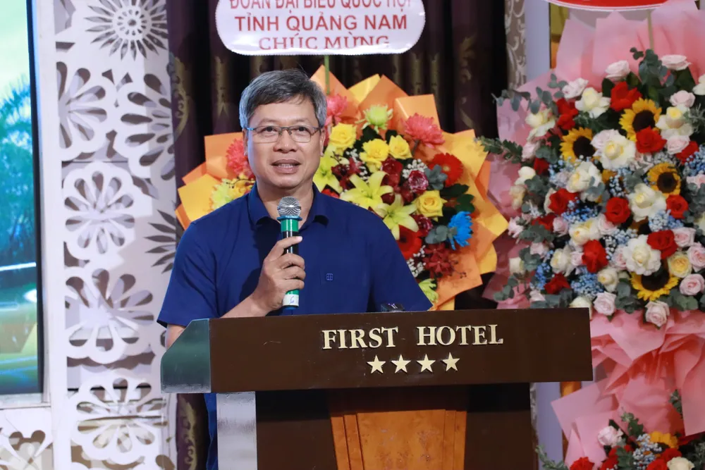 Ông Hồ Quang Bửu, Phó Chủ tịch UBND tỉnh Quảng Nam phát biểu dai-phat-thanh-truyen-hinh-quang-nam1.JPG