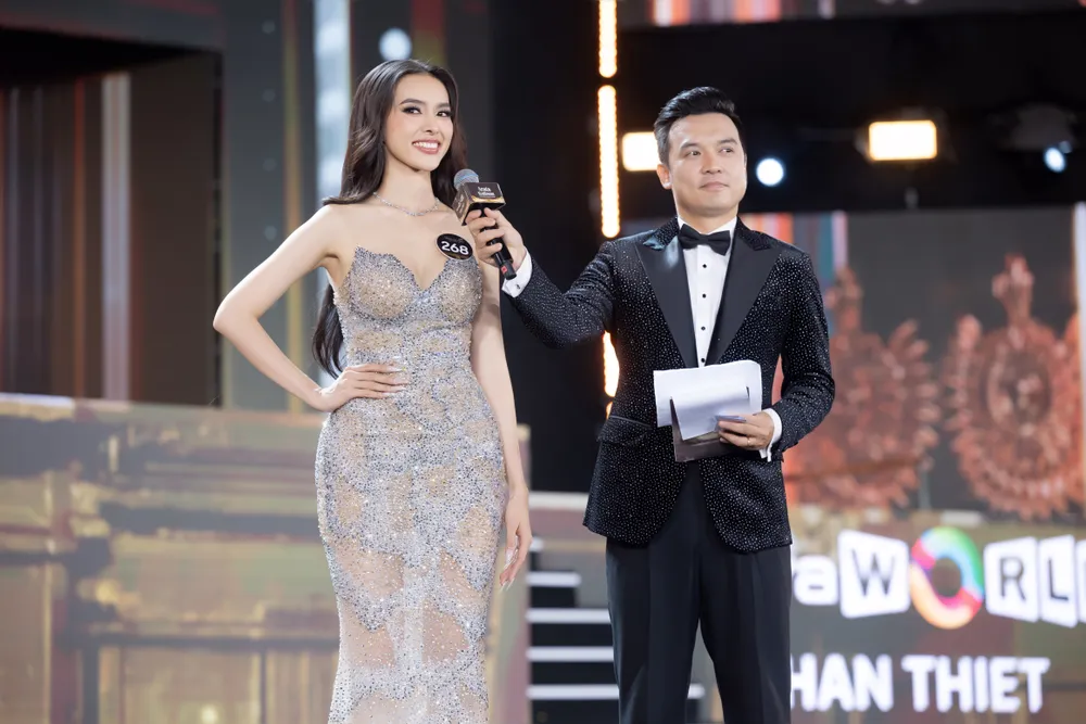 Lê Phan Hạnh Nguyên trong phần thi ứng xử miss-grand-vietnam-2024-10.jpg