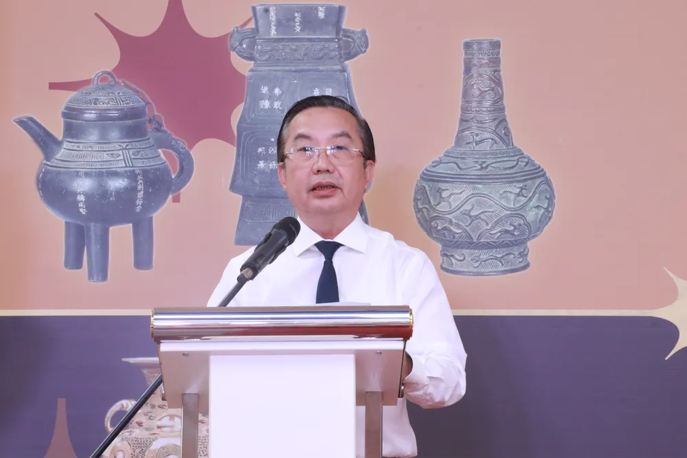 Ông Trần Thế Thuận, Giám đốc Sở VH&TT TP.HCM. bao-tang-lich-su-tp.hcm10.JPG