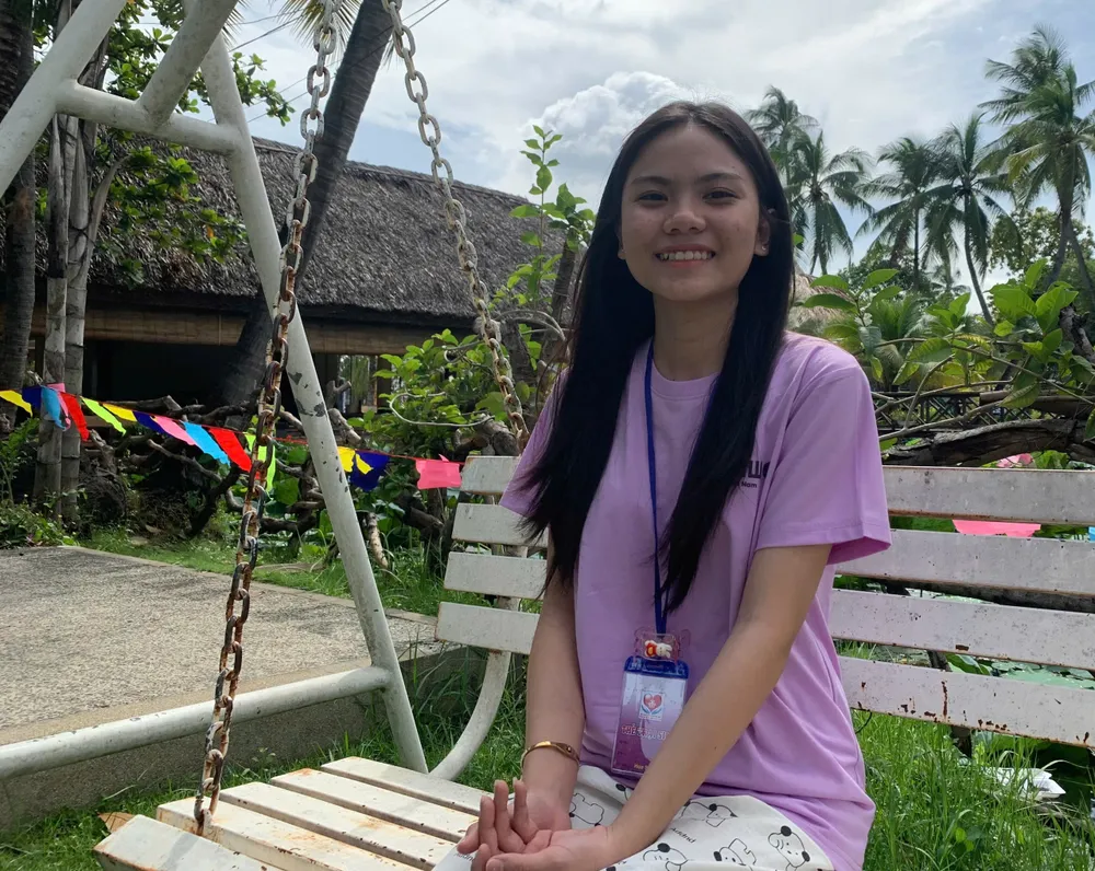 Nguyễn Thị Cẩm Nhung mong muốn năm nào cũng được tham gia hội trại dù em đã tham gia hội trại được 3 lần. chap-canh-uoc-mo2.jpeg