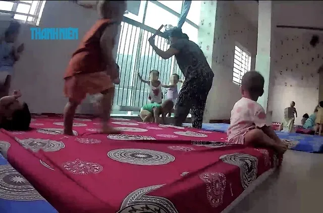Vụ bạo hành trẻ tại mái ấm Hoa Hồng gây bức xúc. Ảnh: Thanh Niên Mái ấm Hoa Hồng