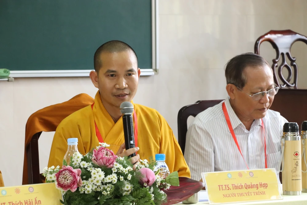 Thượng toạ Thích Quảng Hợp (chùa Song Quỳnh, tỉnh Bắc Ninh). dai-le-vesak-2025-4.JPG