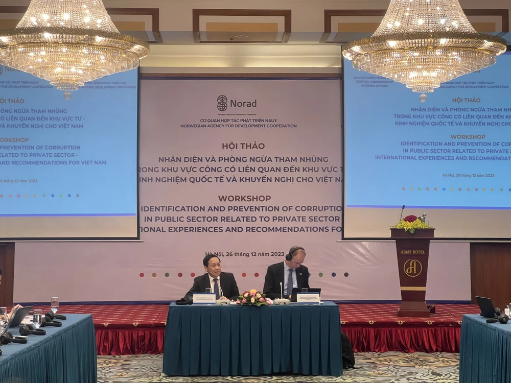 Nhóm nghiên cứu UNDP khuyến nghị chống, nhưng nên tập trung phòng ngừa tham nhũng