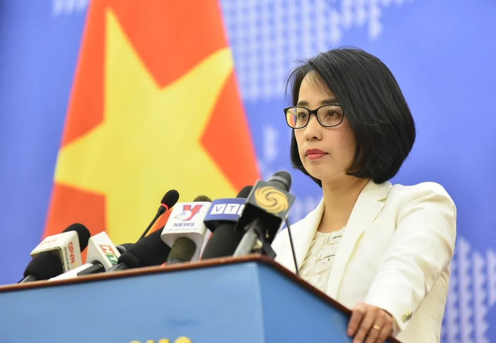 Người Phát ngôn Bộ Ngoại giao Phạm Thu Hằng Việt Nam bác bỏ nhận định không chính xác trong báo cáo tự do tôn giáo của Mỹ