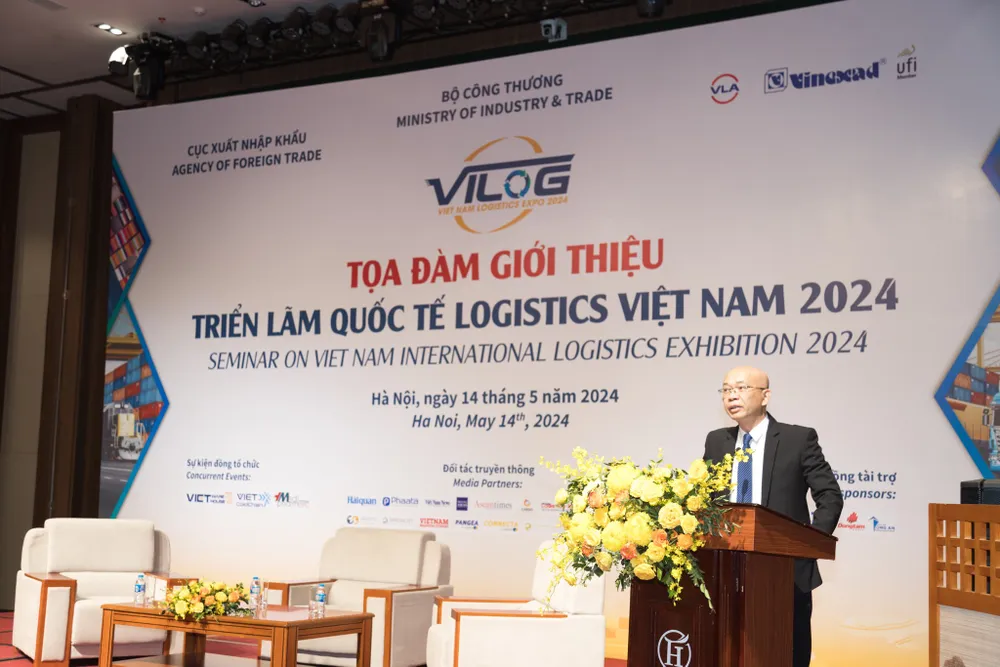 Ông Trần Thanh Hải - Phó Cục trưởng Cục Xuất nhập khẩu, Bộ Công Thương. Ảnh: Ngọc Diệp Doanh nghiệp Việt có thể bị loại khỏi chuỗi cung ứng toàn cầu nếu không xanh hóa ngành logistics