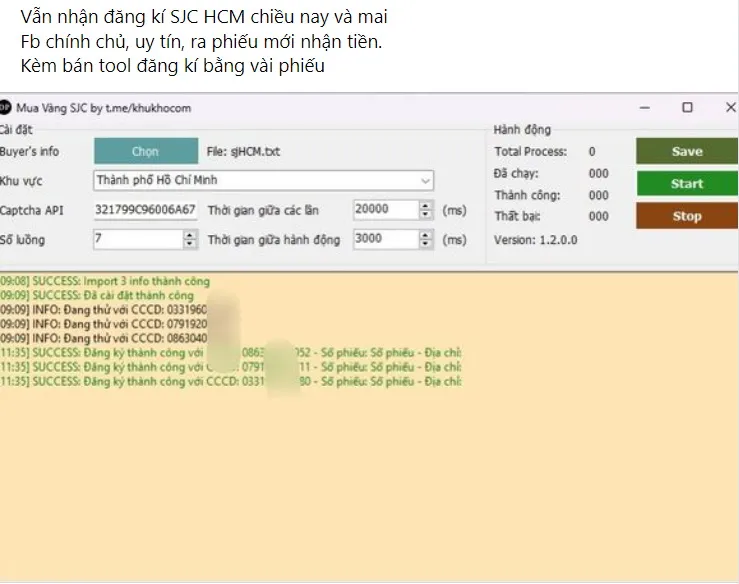 Không khó để tìm thấy những thông báo rao bán suất mua vàng miếng SJC như thế này trên mạng xã hội - Ảnh: NGỌC DIỆP Ngân hàng Nhà nước nói gì về tình trạng mua bán suất mua vàng miếng SJC?