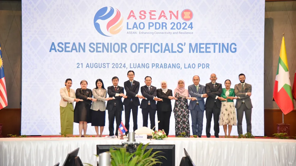 Hội nghị cấp cao ASEAN lần thứ 44, 45 và các Hội nghị cấp cao liên quan sẽ diễn ra từ ngày 88 đến ngày 11-10-2024 tại Thủ đô Viêng-Chăn của Lào - Ảnh: Bộ Ngoại giao Cam kết bảo đảm thành công của Hội nghị cấp cao ASEAN lần thứ 44, 45