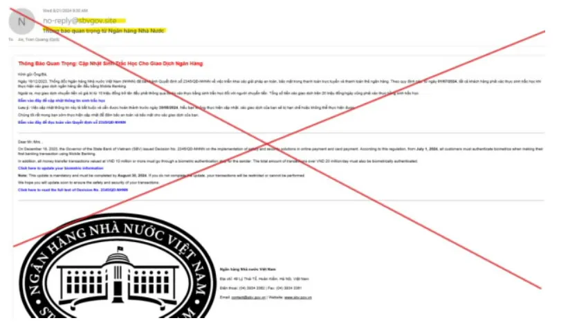 Hòm thư điện tử giả mạo có địa chỉ “no-reply@sbvgov.site” 2308A.jpg