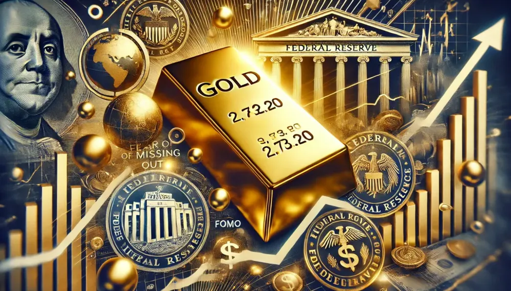 Các chuyên gia nhận định khi giá vàng thế giới vượt ngưỡng 2.700USD/ounce sẽ nhanh chóng chạm mức 3.000USD/ounce - Ảnh: Kitco News Giá vàng thế giới vẫn được dự báo tăng, kèm theo cảnh báo rủi ro từ làn sóng mua đuổi
