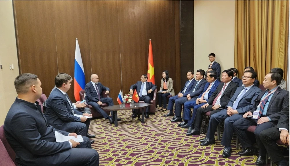 Thủ tướng Chính phủ Phạm Minh Chính tiếp Bộ trưởng Năng lượng Liên bang Nga