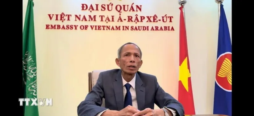 Đại sứ Việt Nam tại Saudi Arabia Đặng Xuân Dũng. Ảnh: TTXVN 2810E.jpg