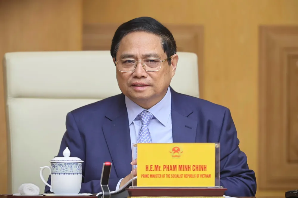 Thủ tướng Phạm Minh Chính tiếp Điều phối viên Thường trú và các Trưởng đại diện các tổ chức LHQ tại Việt Nam