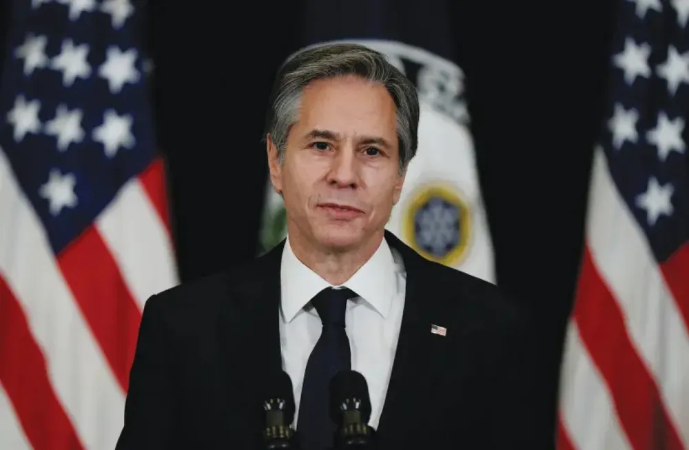 Ngoại trưởng Hoa Kỳ Antony Blinken. Ảnh: REUTERS AntonyBlinken5.jpg